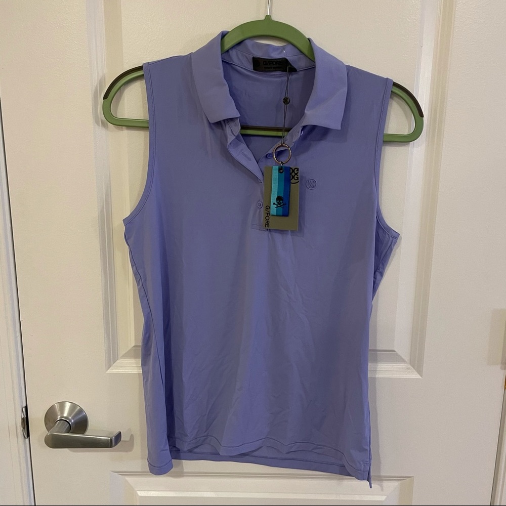 GFORE Women’s Sleeveless Golf Polo M